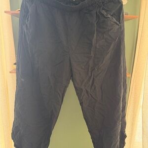Marine Layer Charcoal Linen Pants